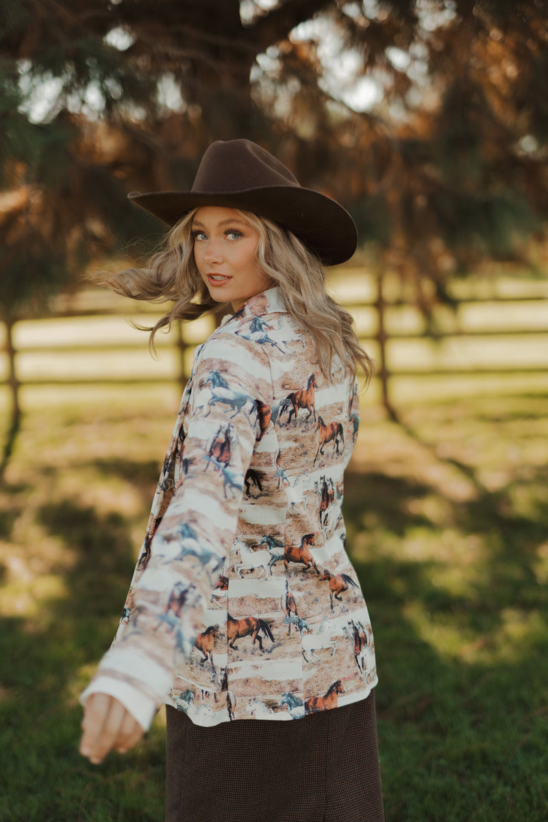 Runnin' Wild Blazer Blush Out West