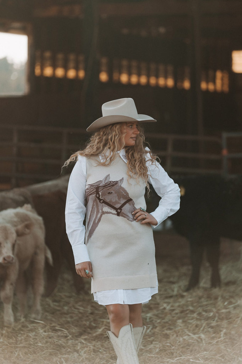 El Caballo (Cream) – Blush Out West