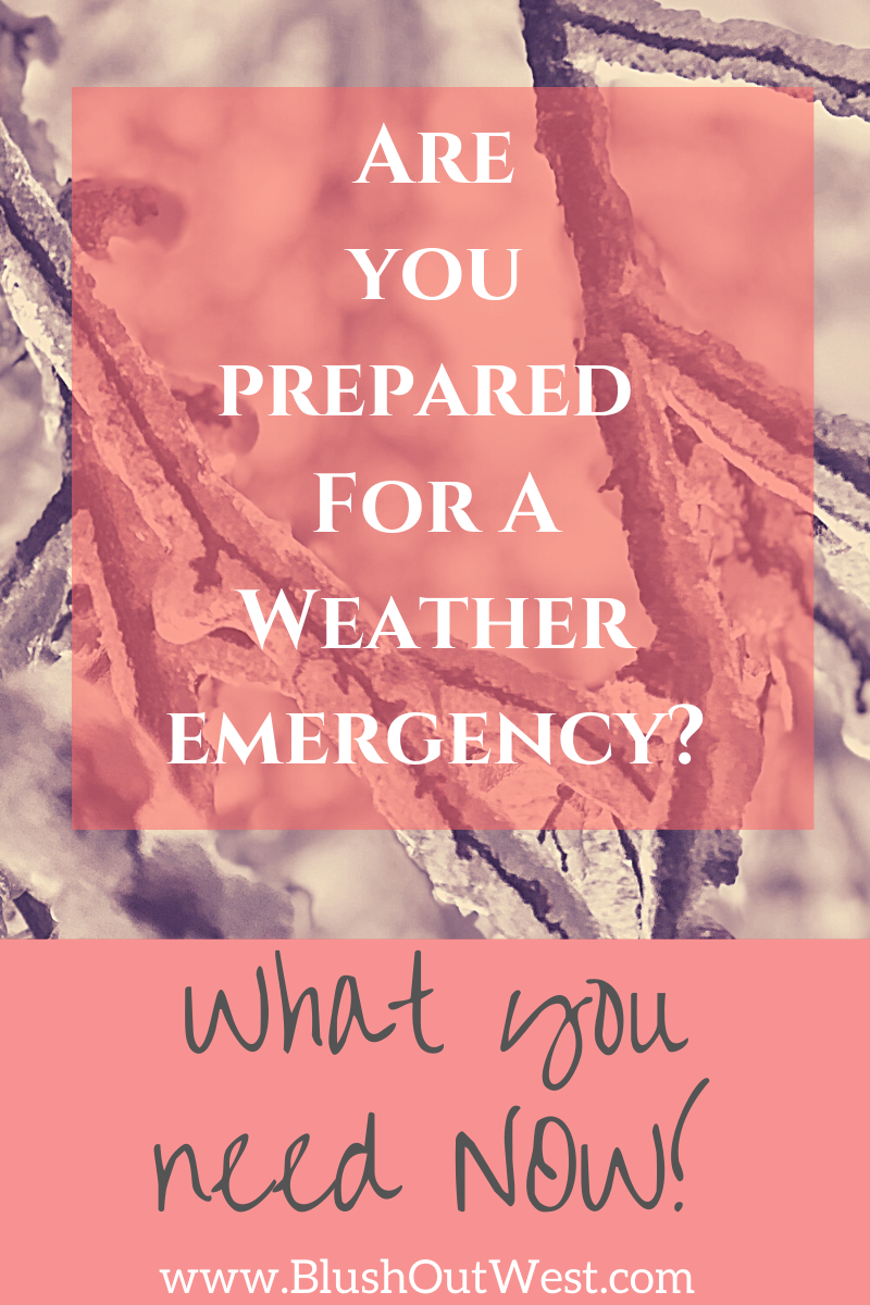 What You Need On Hand For Cold Weather Emergencies.