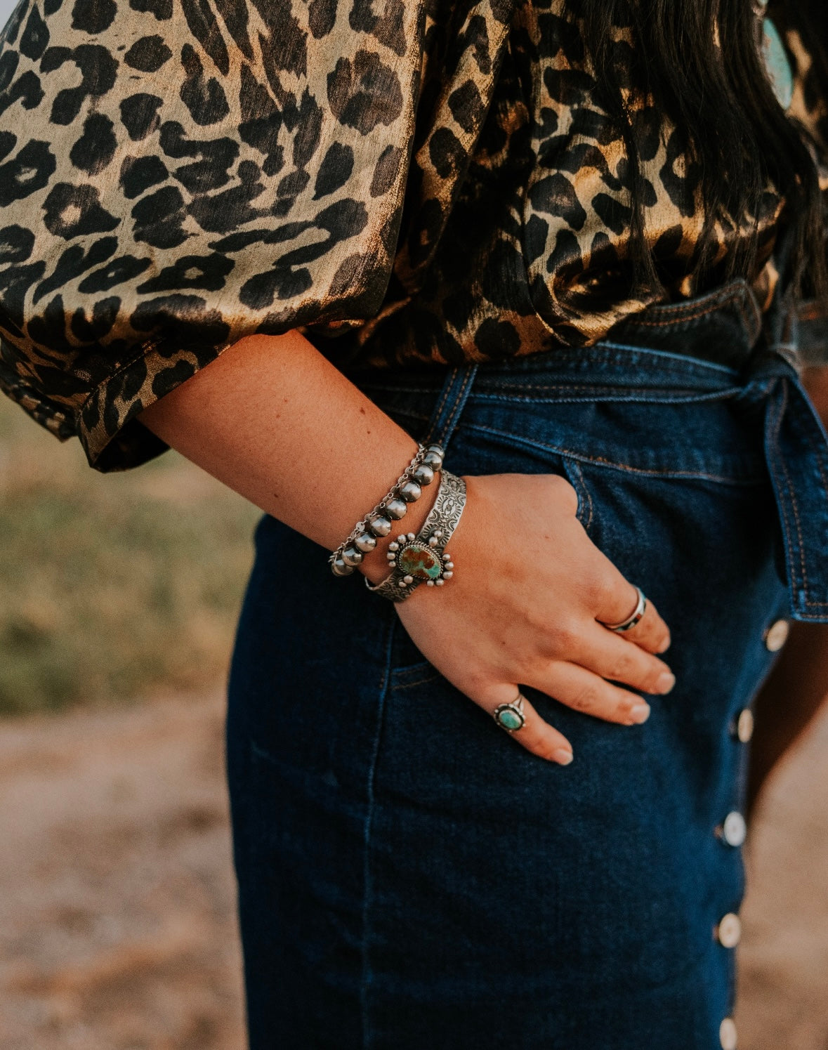 Single Stone Cuff