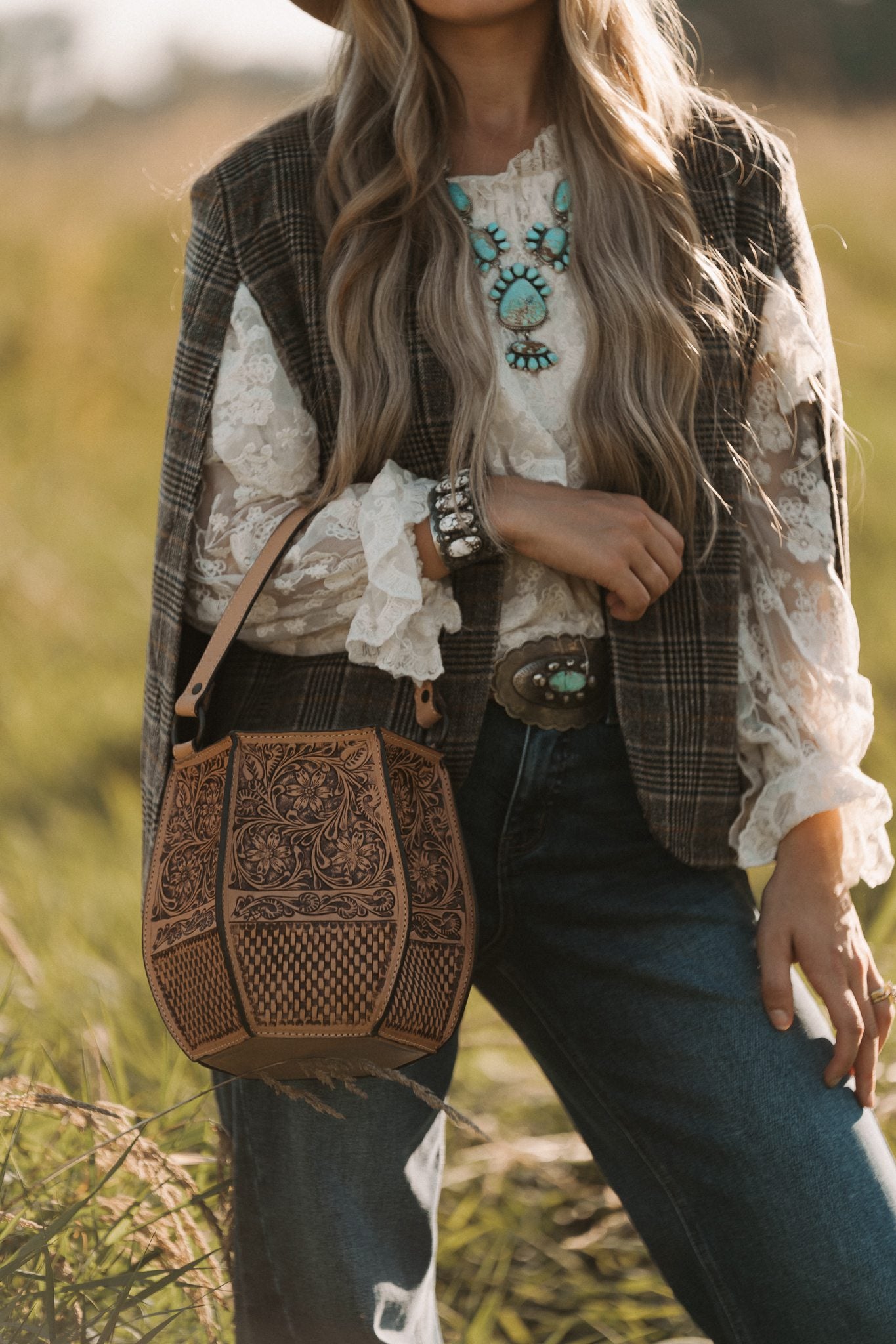 The Rancho Round Bag