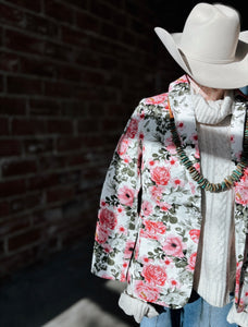 Floral Blazer