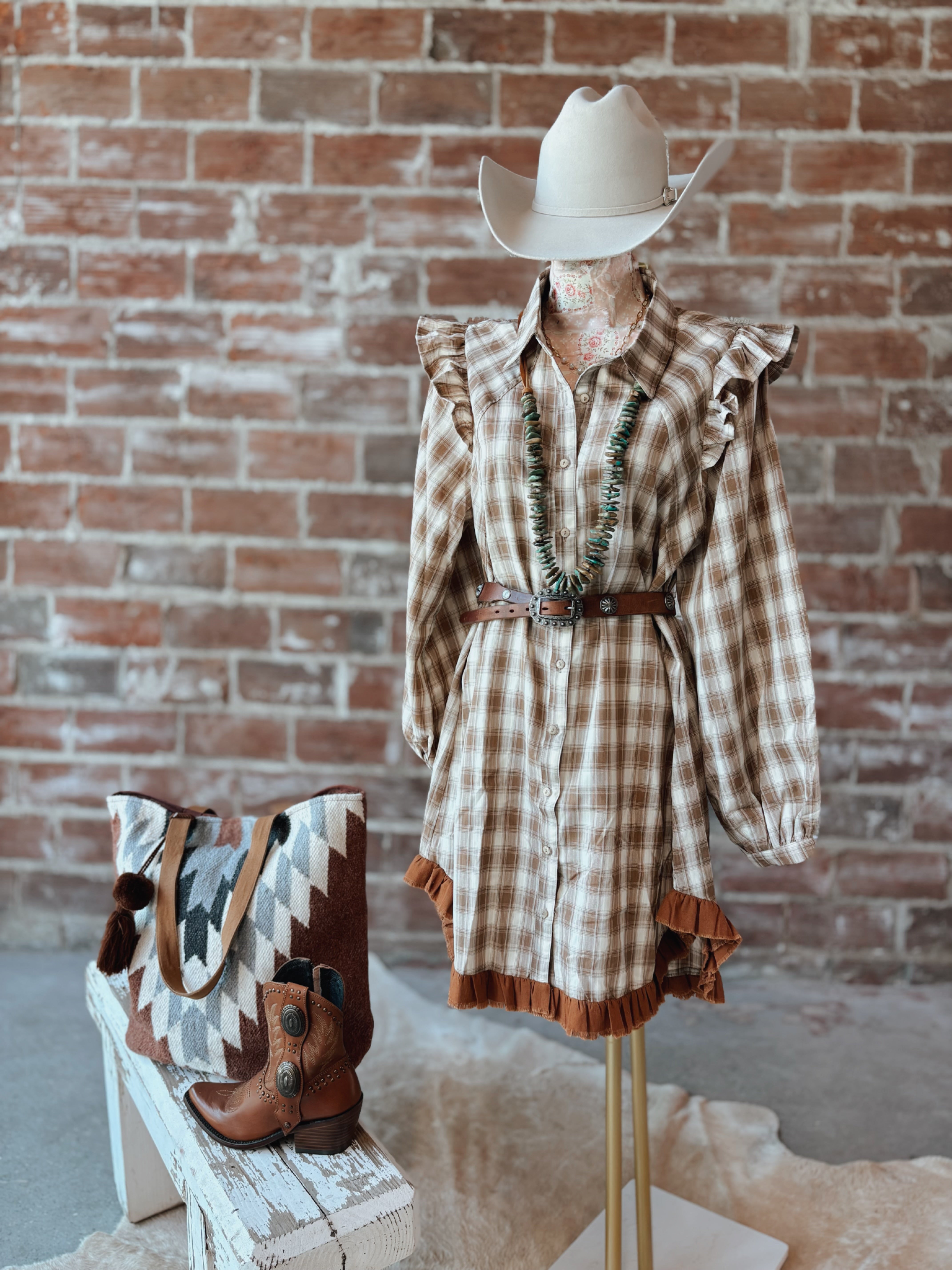 Plaid Tunic Dress