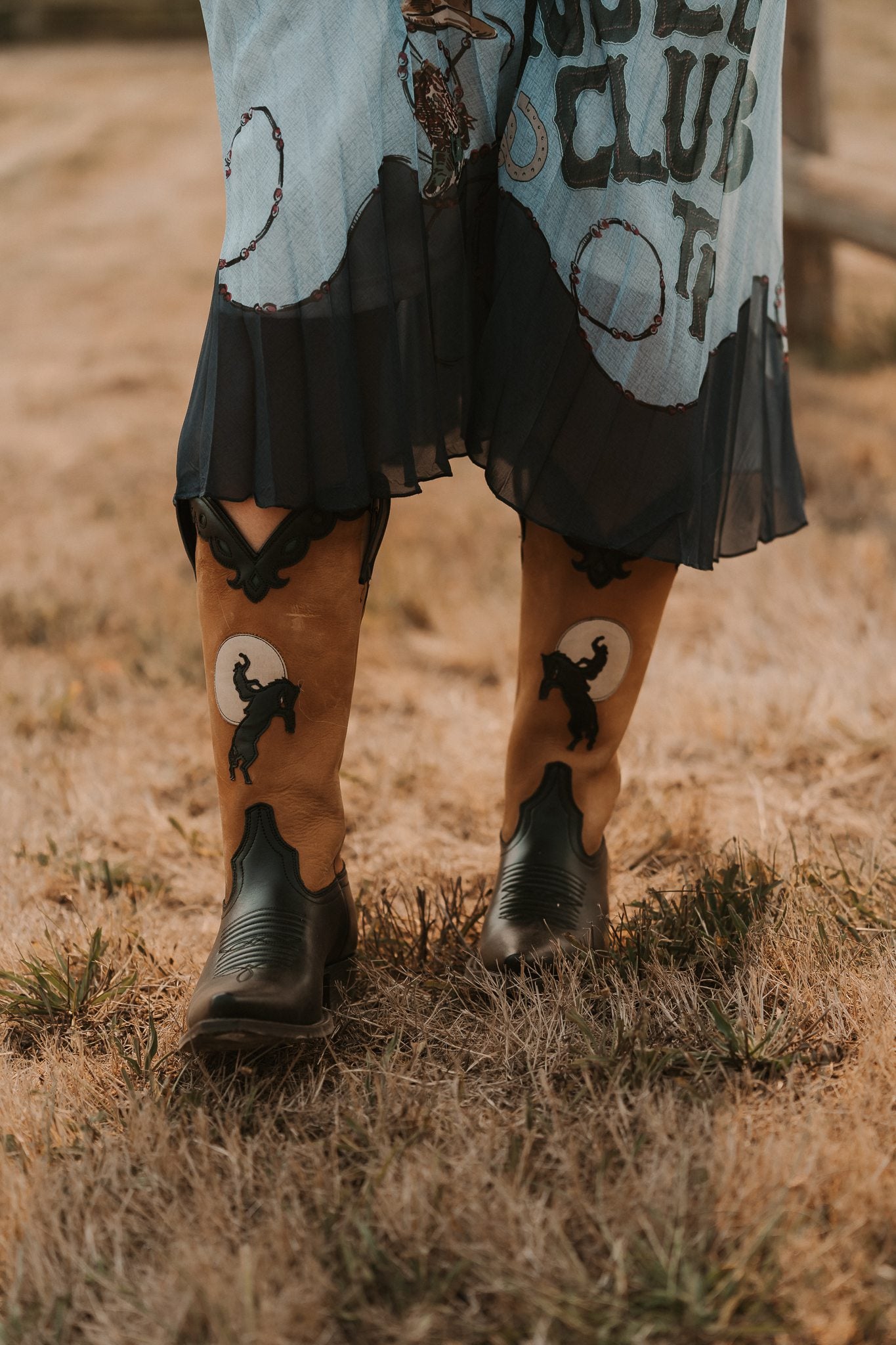 Buckin' Bronc Boots