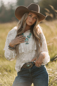 The Las Cruces Lace Blouse
