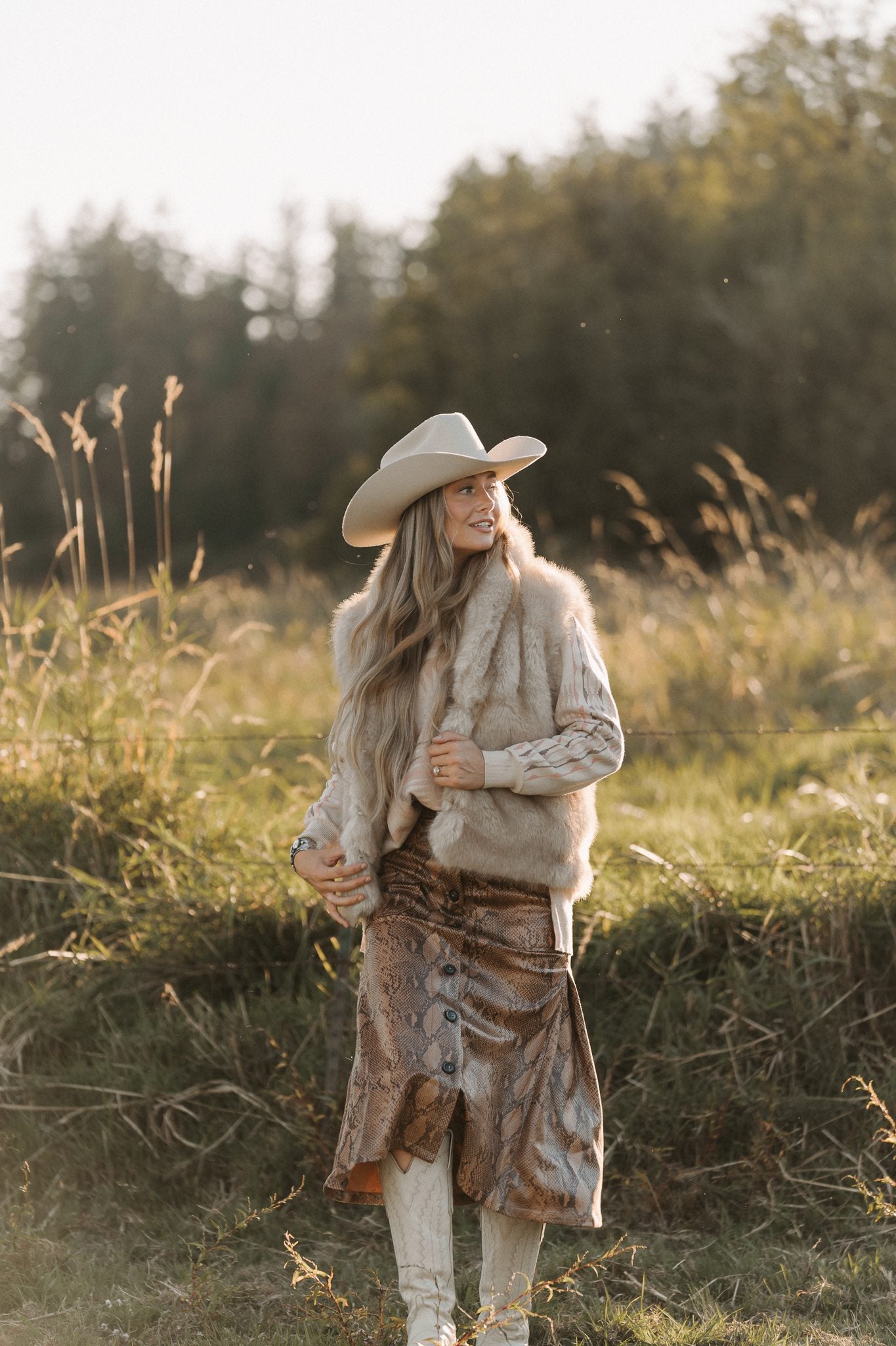 The Farmington Fur Vest