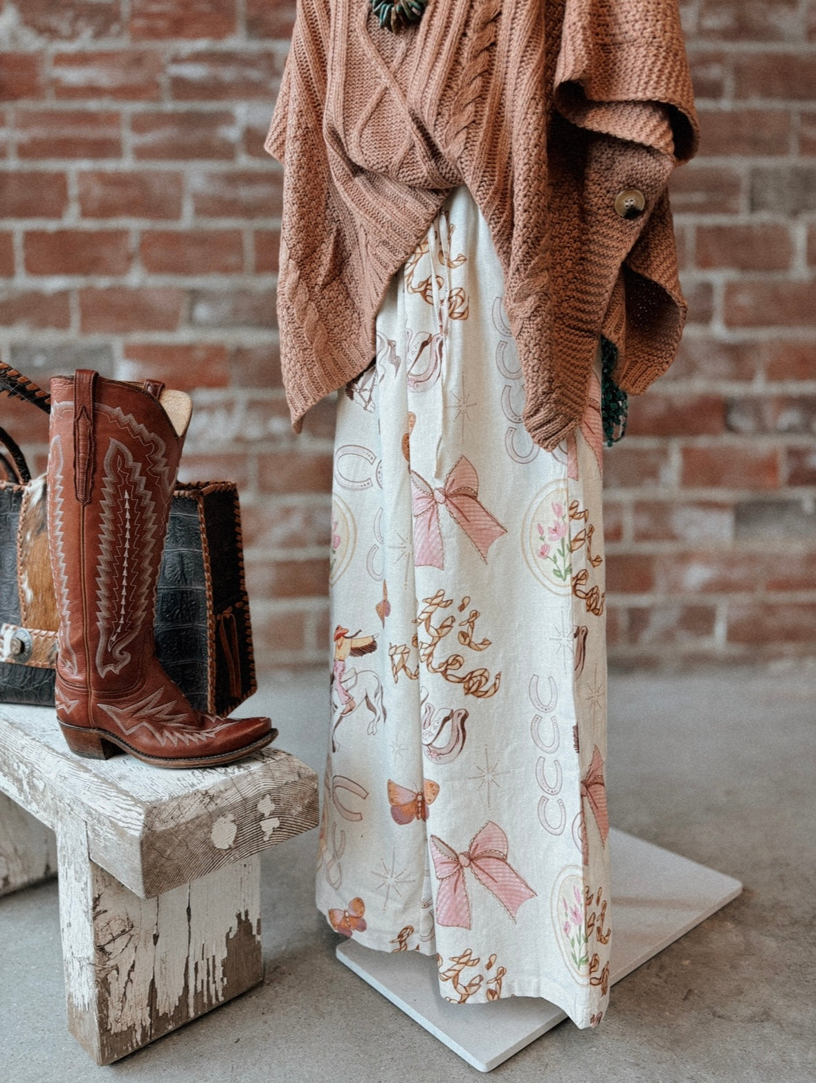 The Blush Out West Pants