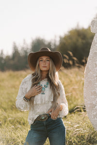 The Las Cruces Lace Blouse