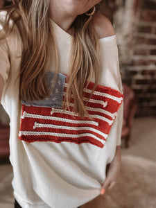 American Flag Tee