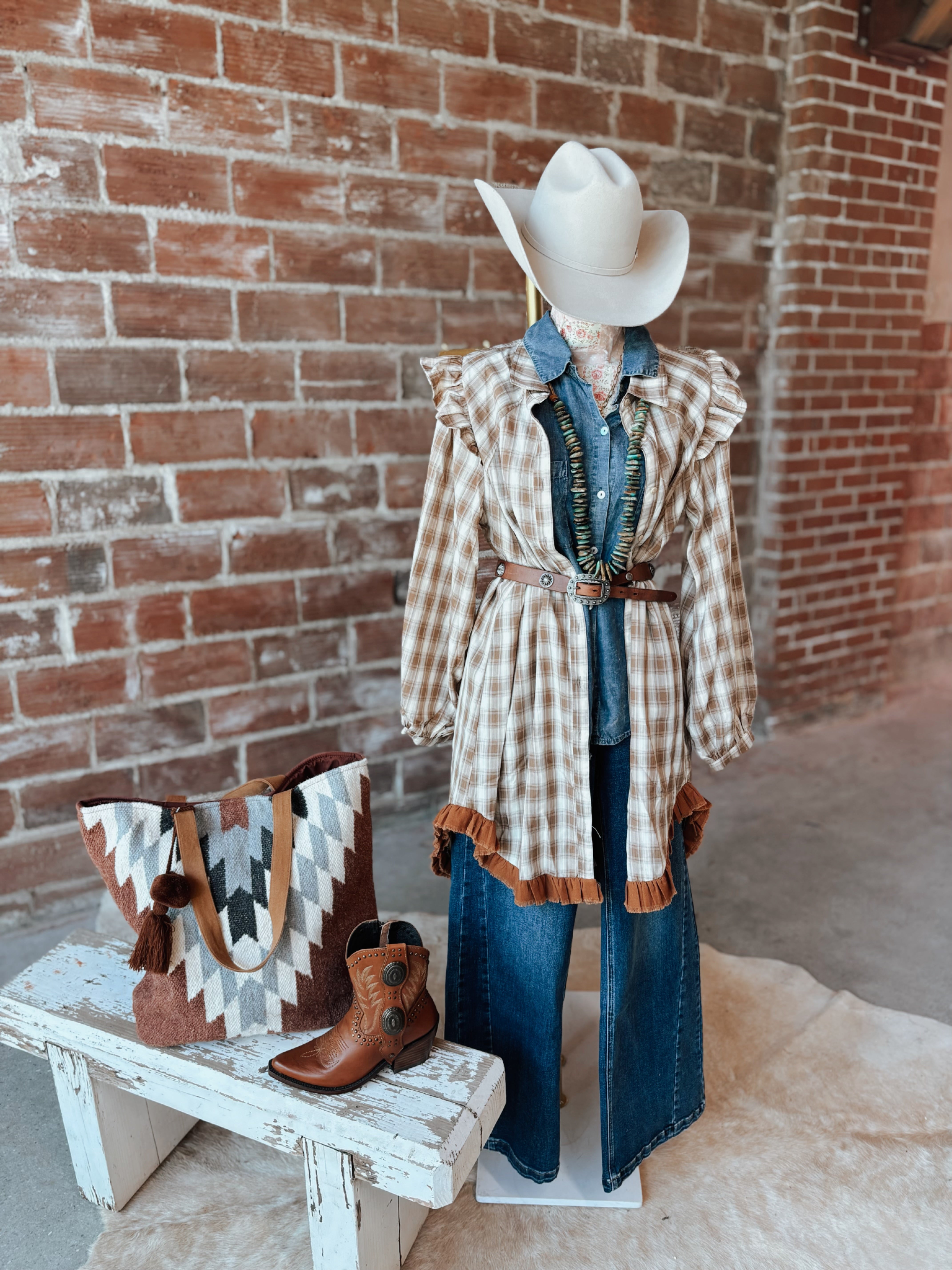 Plaid Tunic Dress