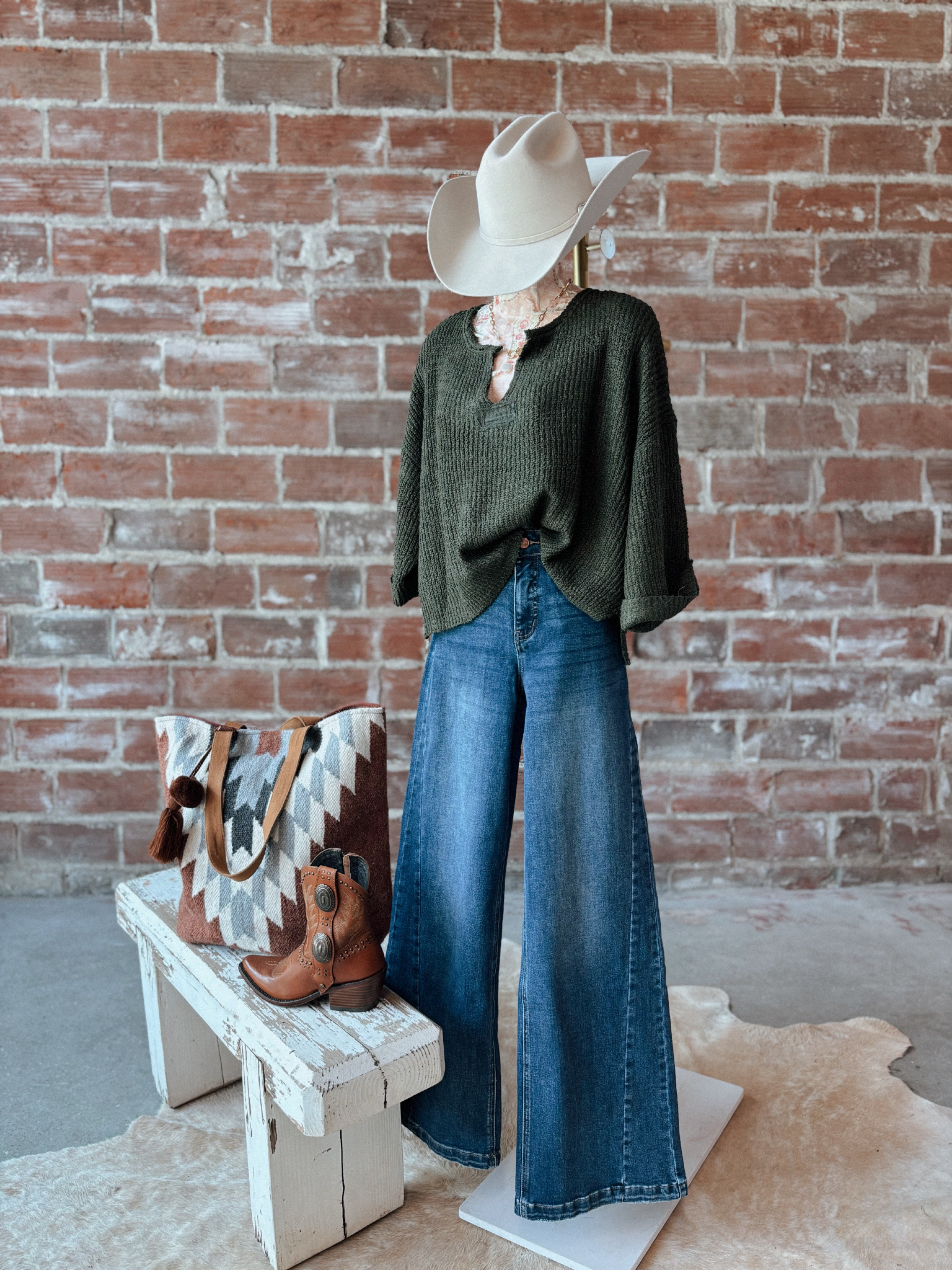 Olive Sweater