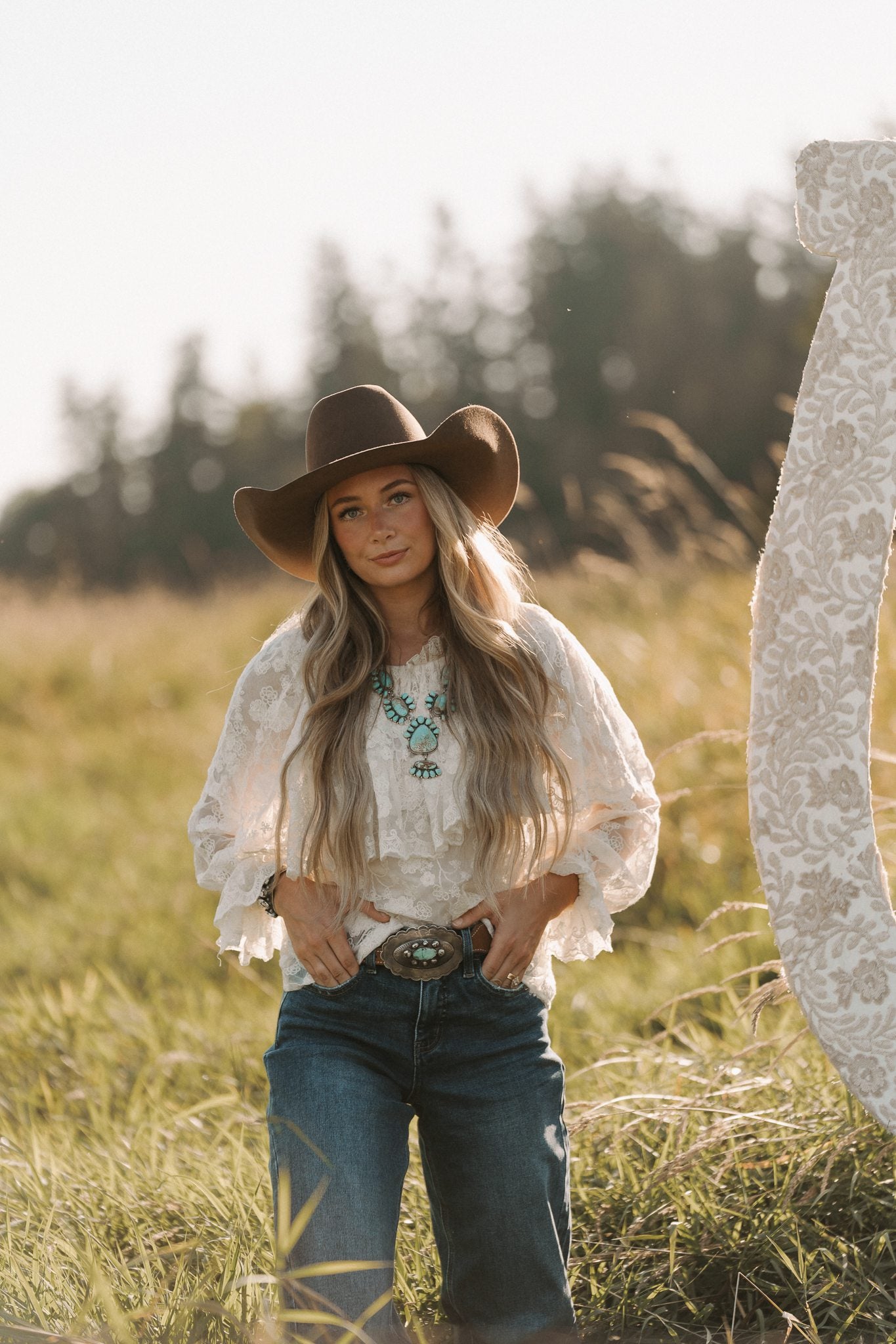 The Las Cruces Lace Blouse