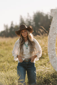 The Las Cruces Lace Blouse