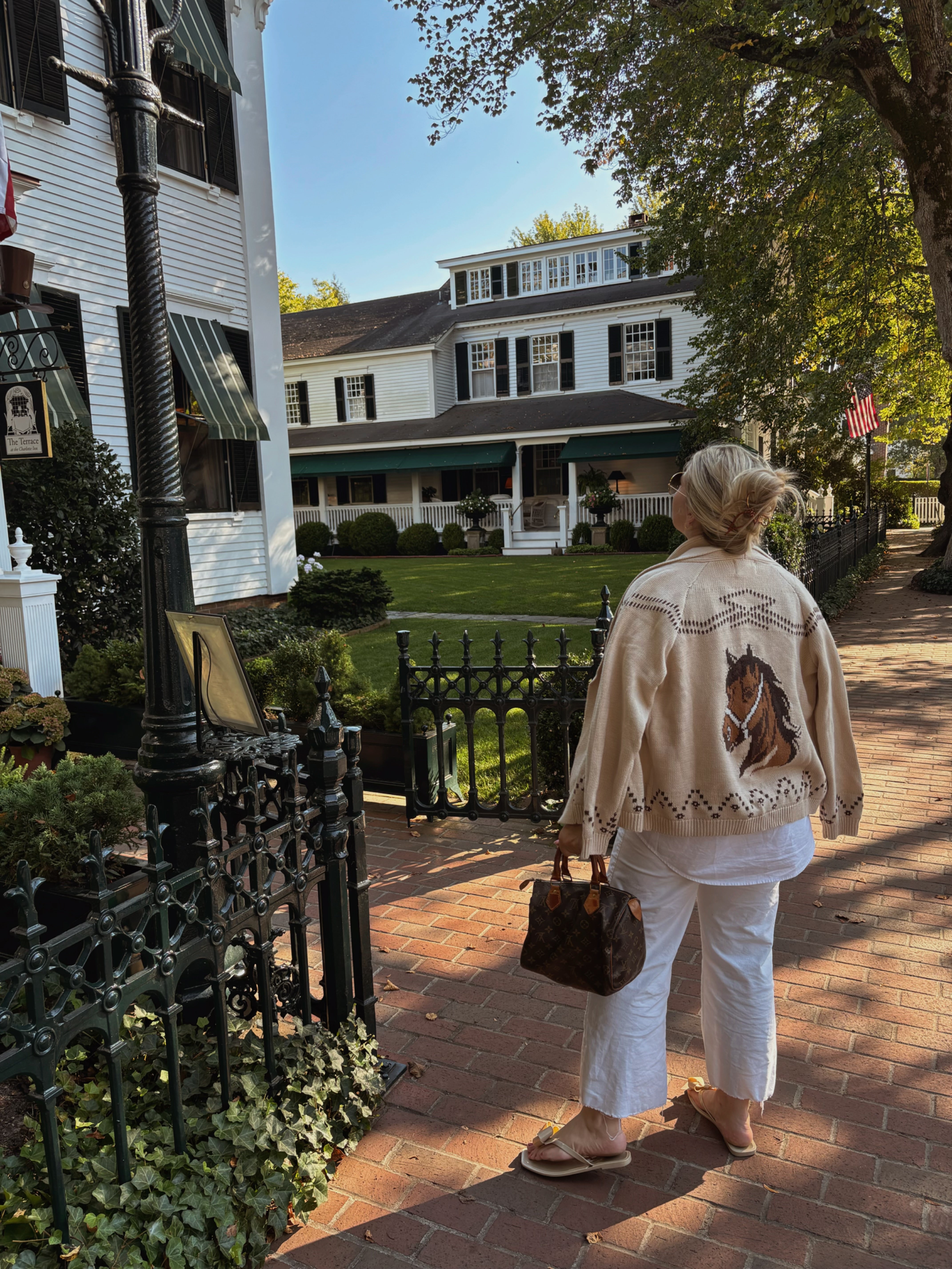 Varsity Horse Cardigan