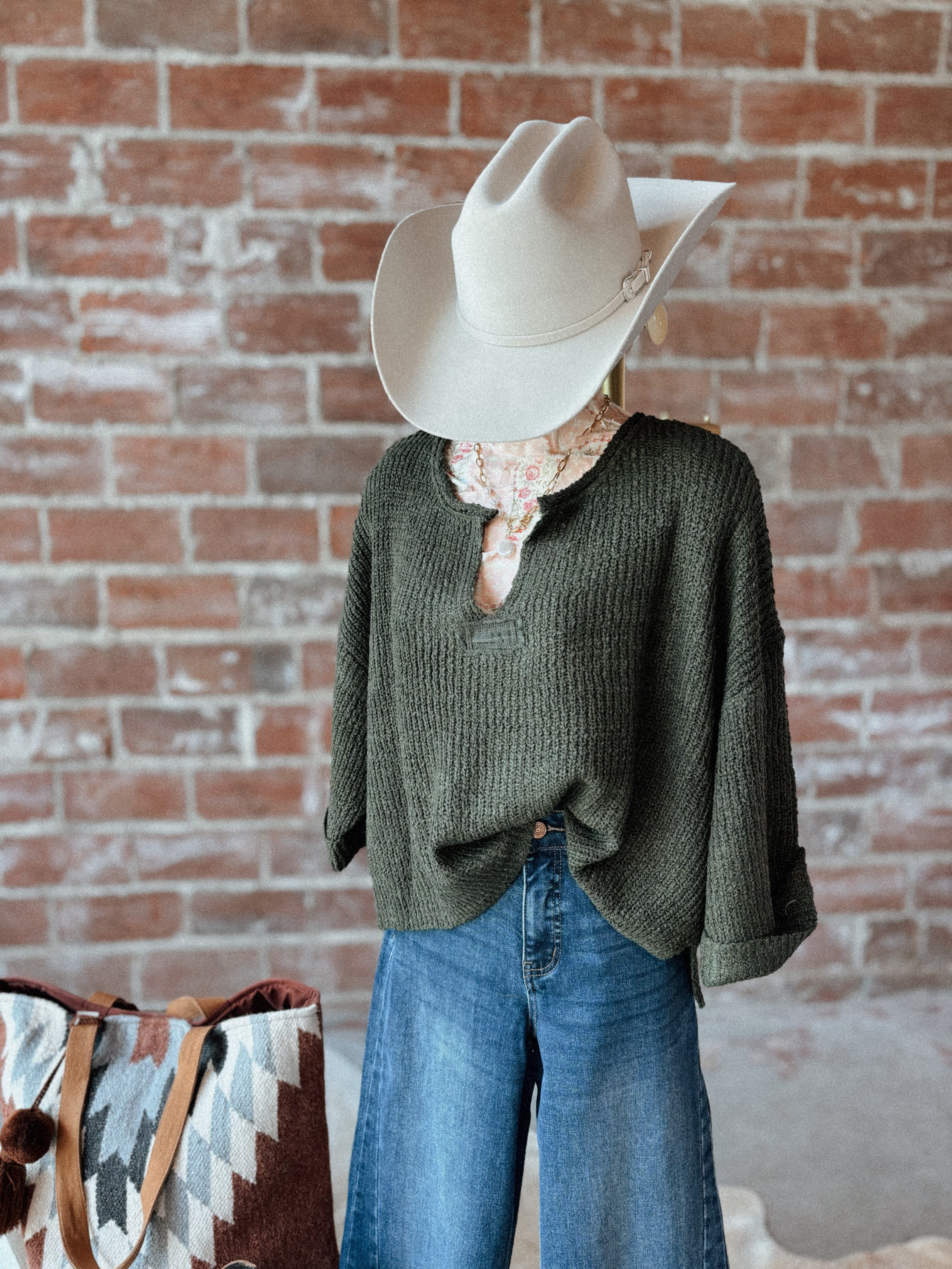 Olive Sweater