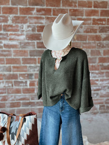 Olive Sweater