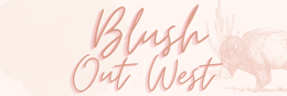 Blush OUt West Logo