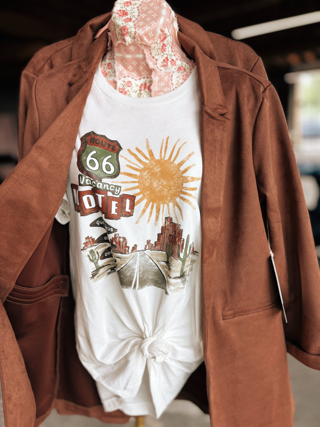 Route 66 graphic tee