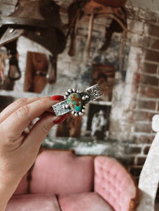 Sterling Silver and Turquoise cuff