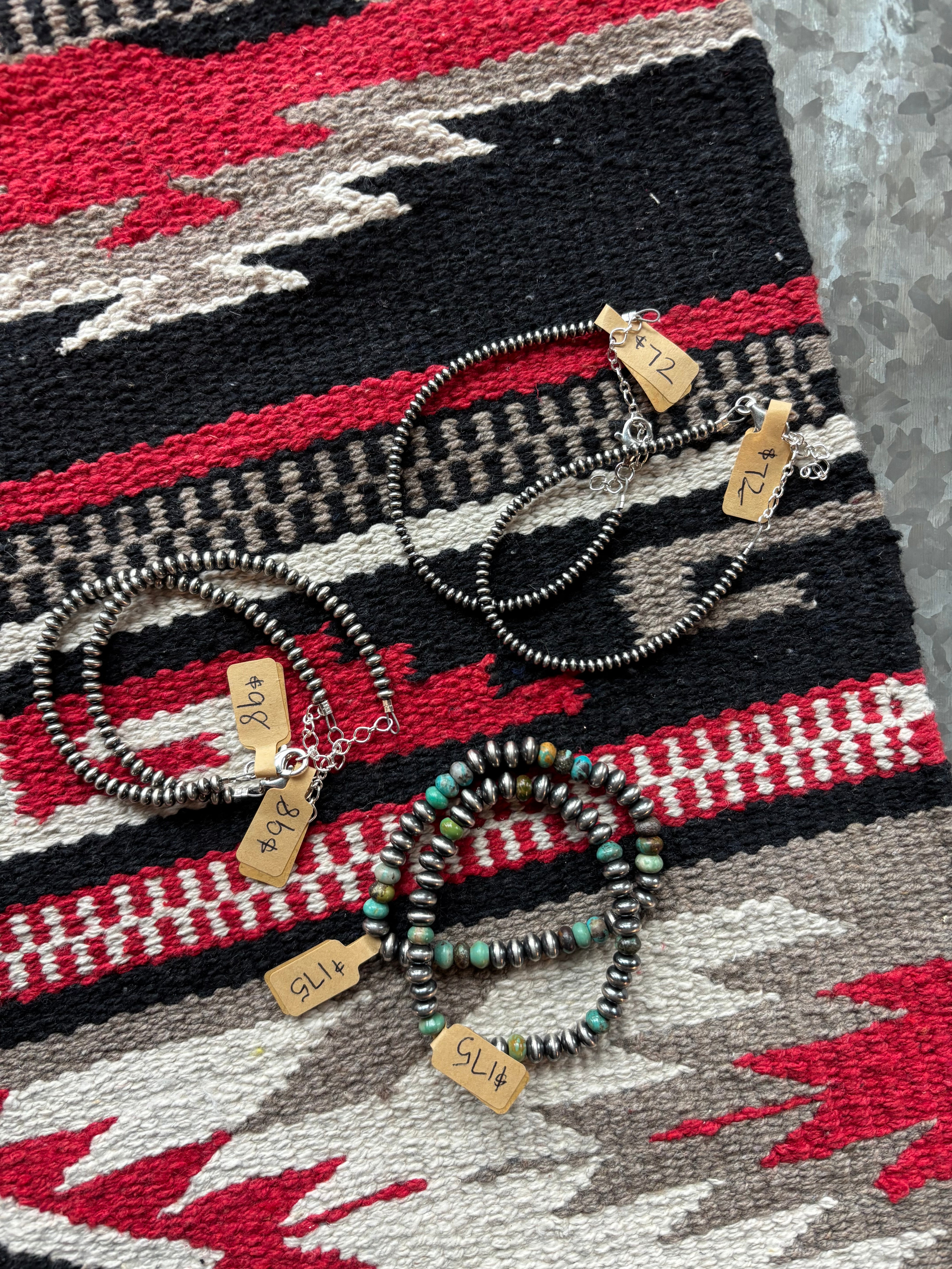 Navajo Pearl Bracelets