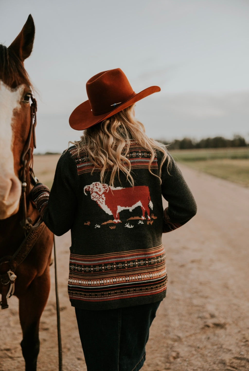 Tasha polizzi retro vintage hereford cardigan