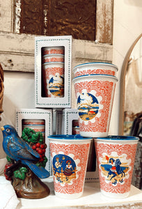 Western melamine cups 