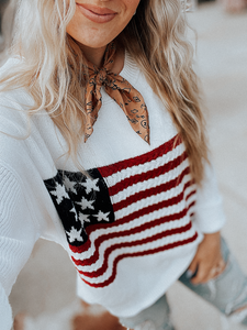Americana Sweater – Blush Out West