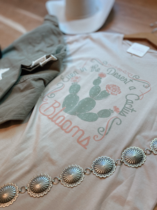 Cactus Blooms Graphic Tee