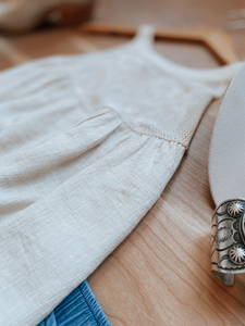 Halter Cream Lace Blouse