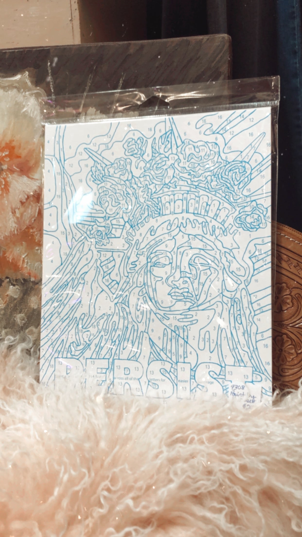 Statue of Liberty Paint By Number Activity Kit