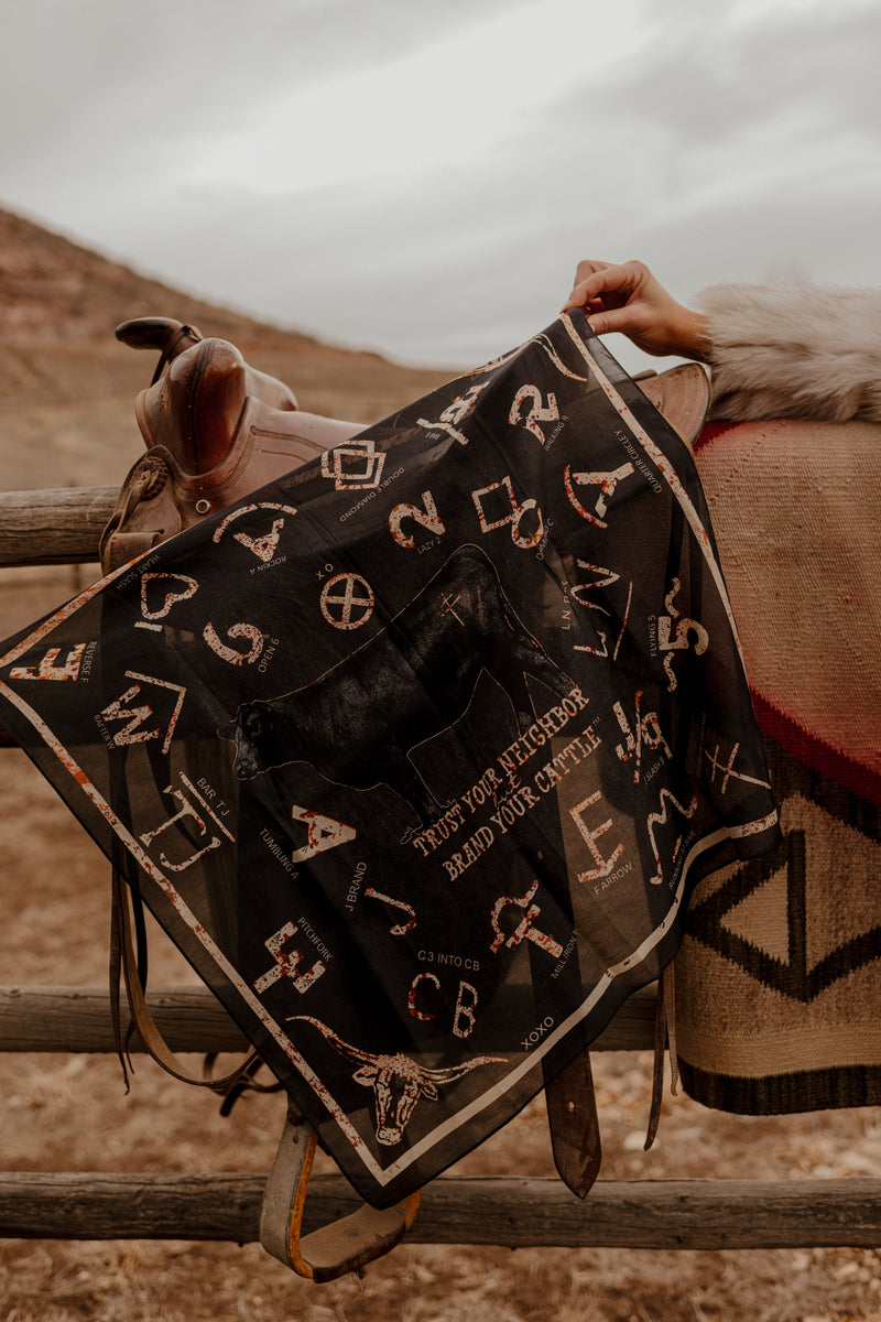 Branded Wild Rag – Blush Out West