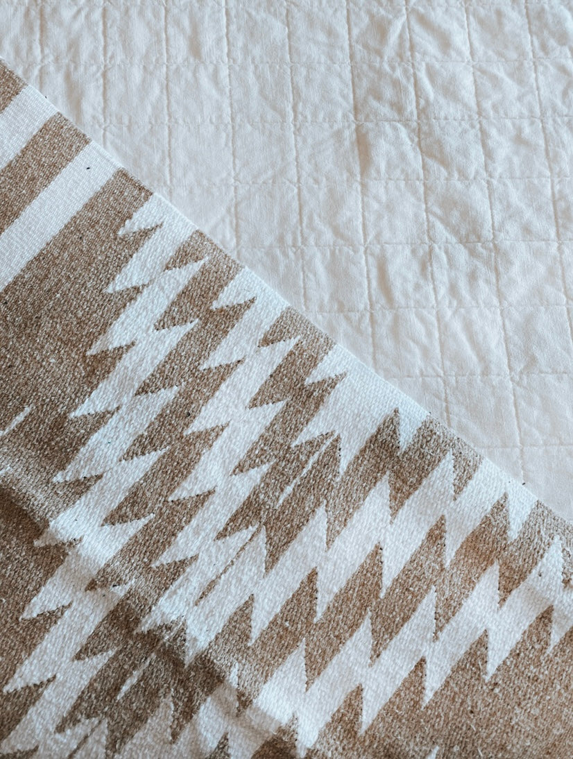 Aztec Inspired print Mexican throw blanket