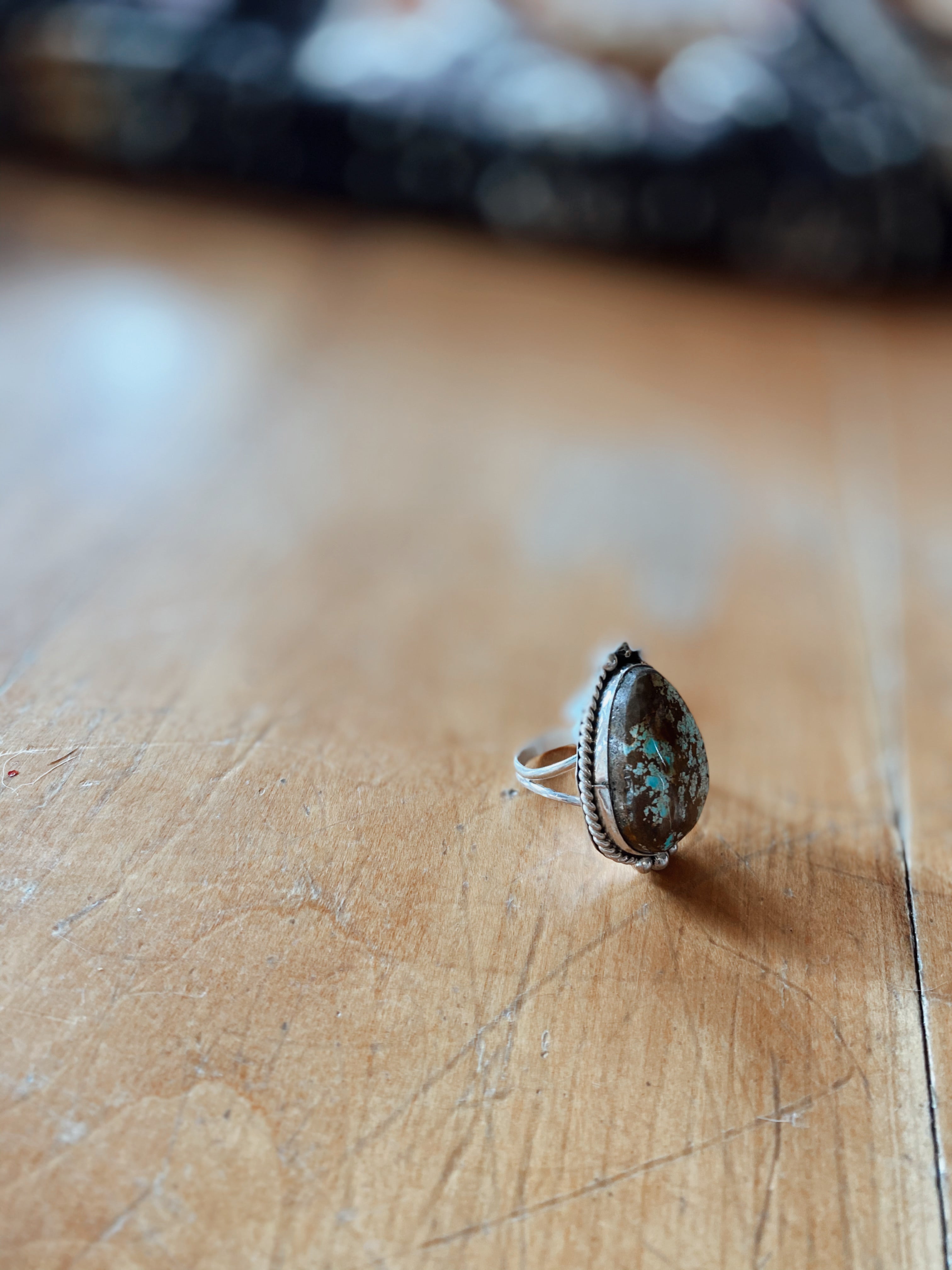 Cahto Turquoise Ring